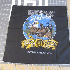 1992 Bike Week - Daytona Beach - Main Street Station Bandana